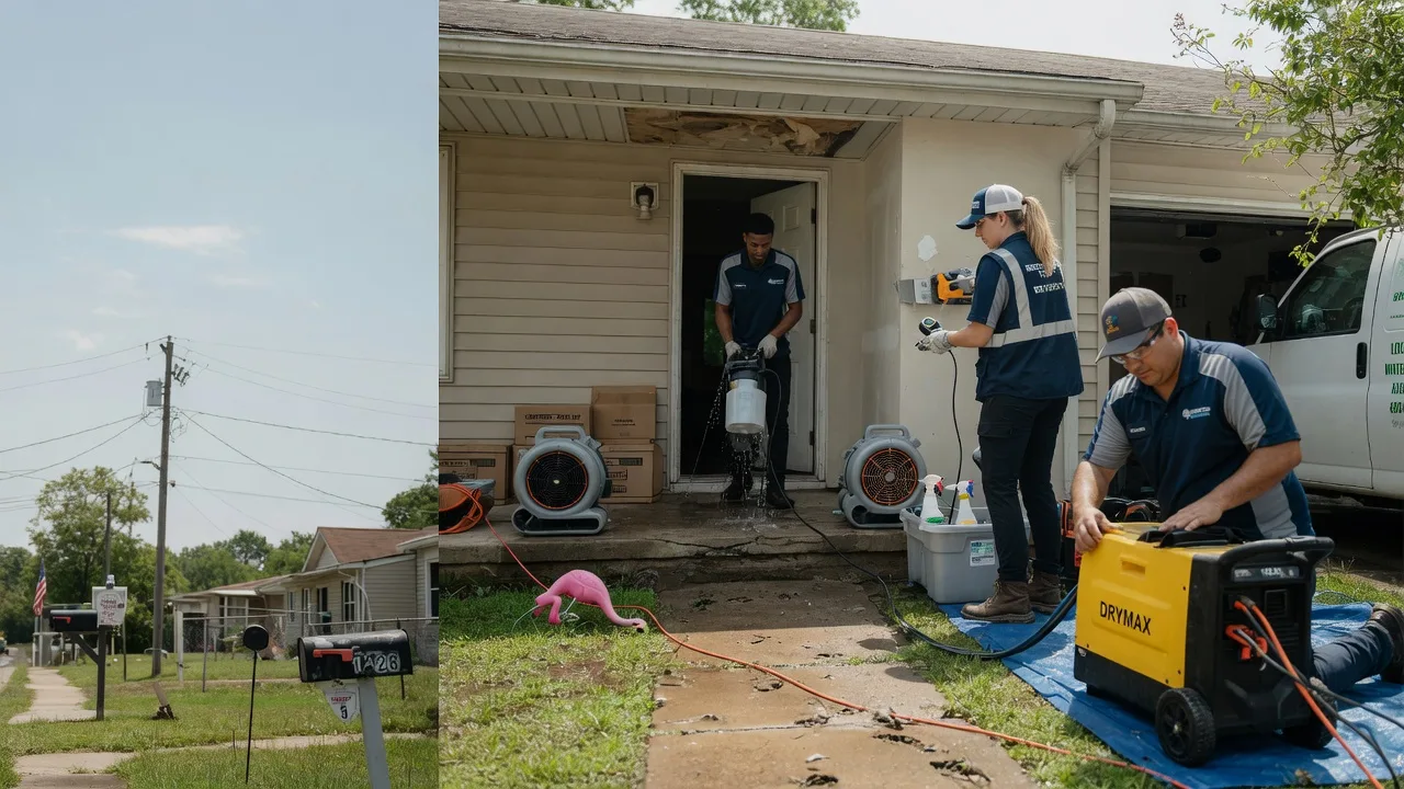 Storm Damage Water Removal in Mclouth, KS near me